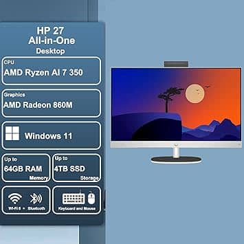 HP 27-cb1 Computers 1TB 16GB New