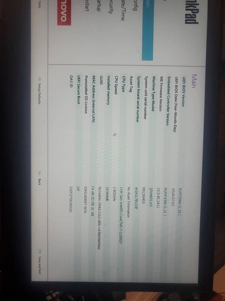 Lenovo ThinkPad L13 Gen 2 Computers 1TB 16GB Used - Good