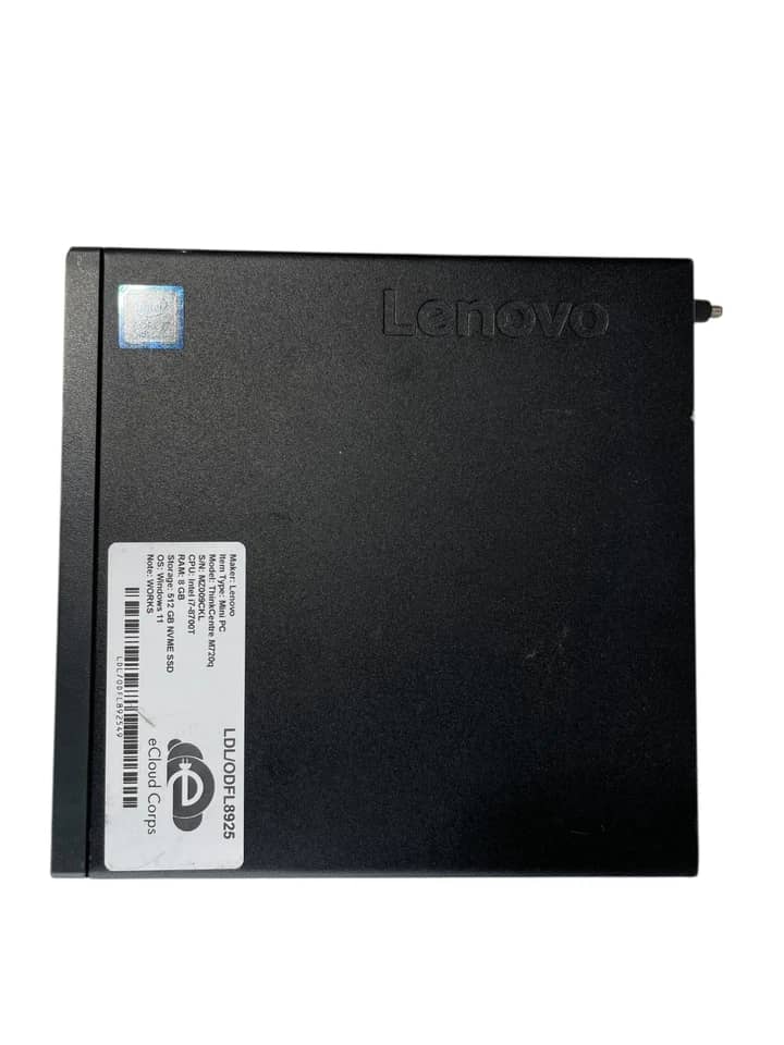 Lenovo ThinkCentre M720s SFF Computers 1TB 128GB Used - Good