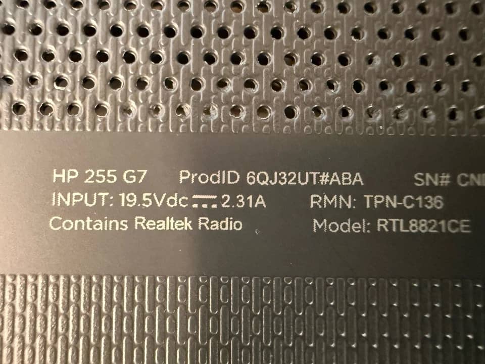 HP 255 G7 Computers Open-Box Excellent 128GB 4GB