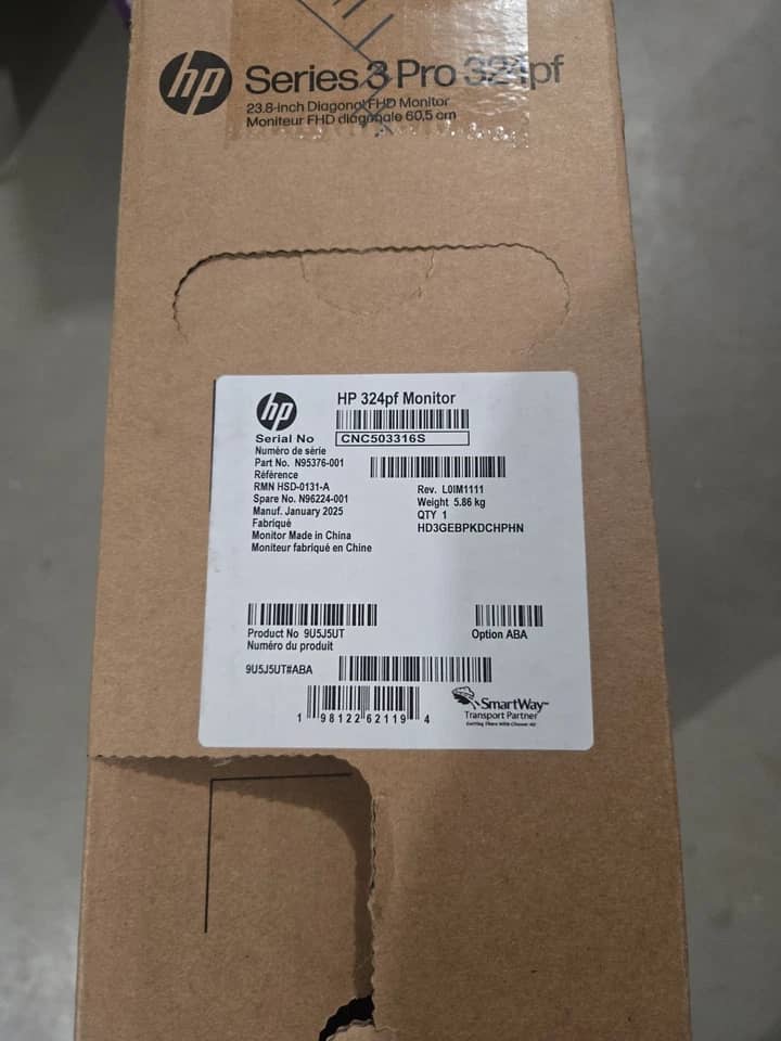 HP 324pf Monitors New
