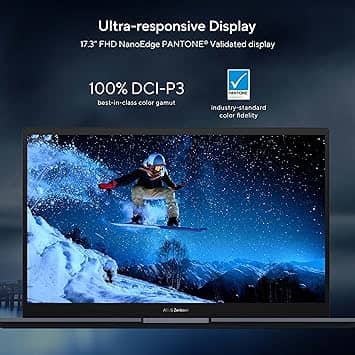 ASUS Zenbook 17 Computers 512GB 8GB New