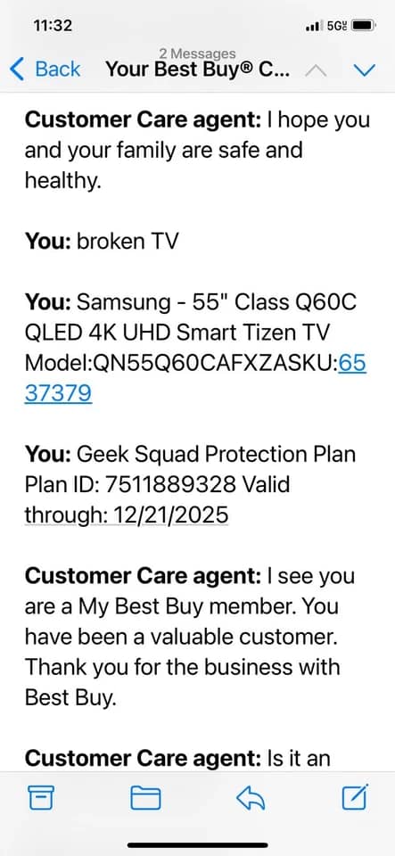 Samsung Q60C TVs 55 inch New