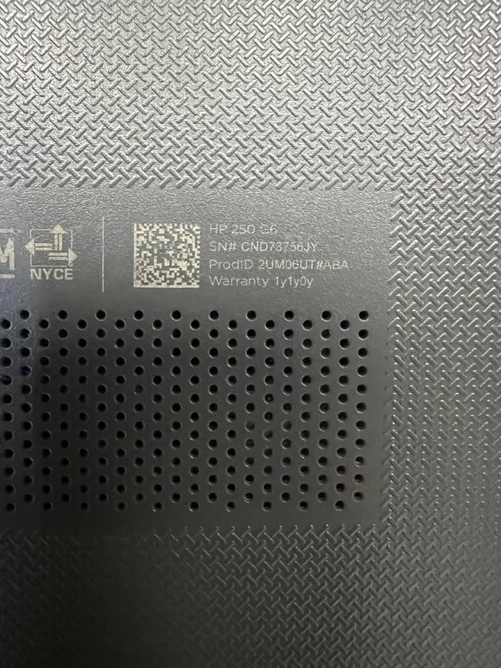 HP 250 G5 Computers 256GB 4GB Used - Good
