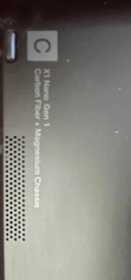 Lenovo ThinkPad X1 Nano Gen 1 Computers 256GB 16GB Used - Good