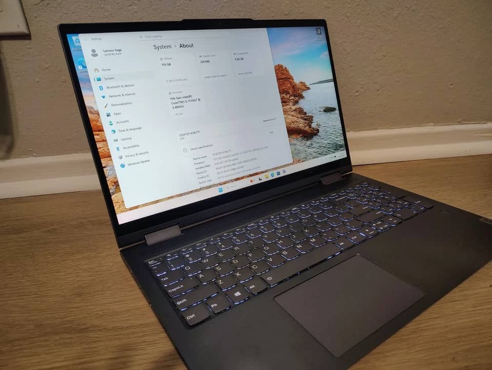 Lenovo Yoga 7 15ITL5 Computers 256GB 8GB Used - Good