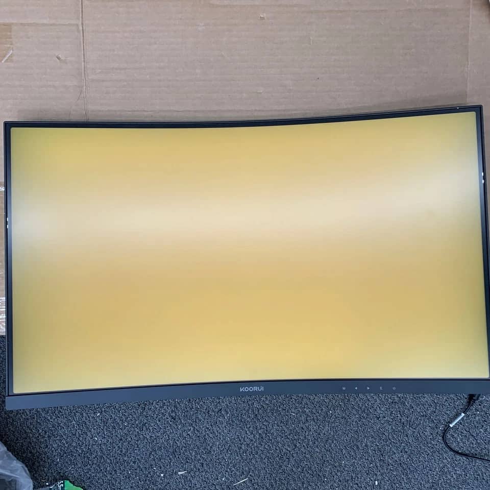 KOORUI 27N5CA Monitors Black New