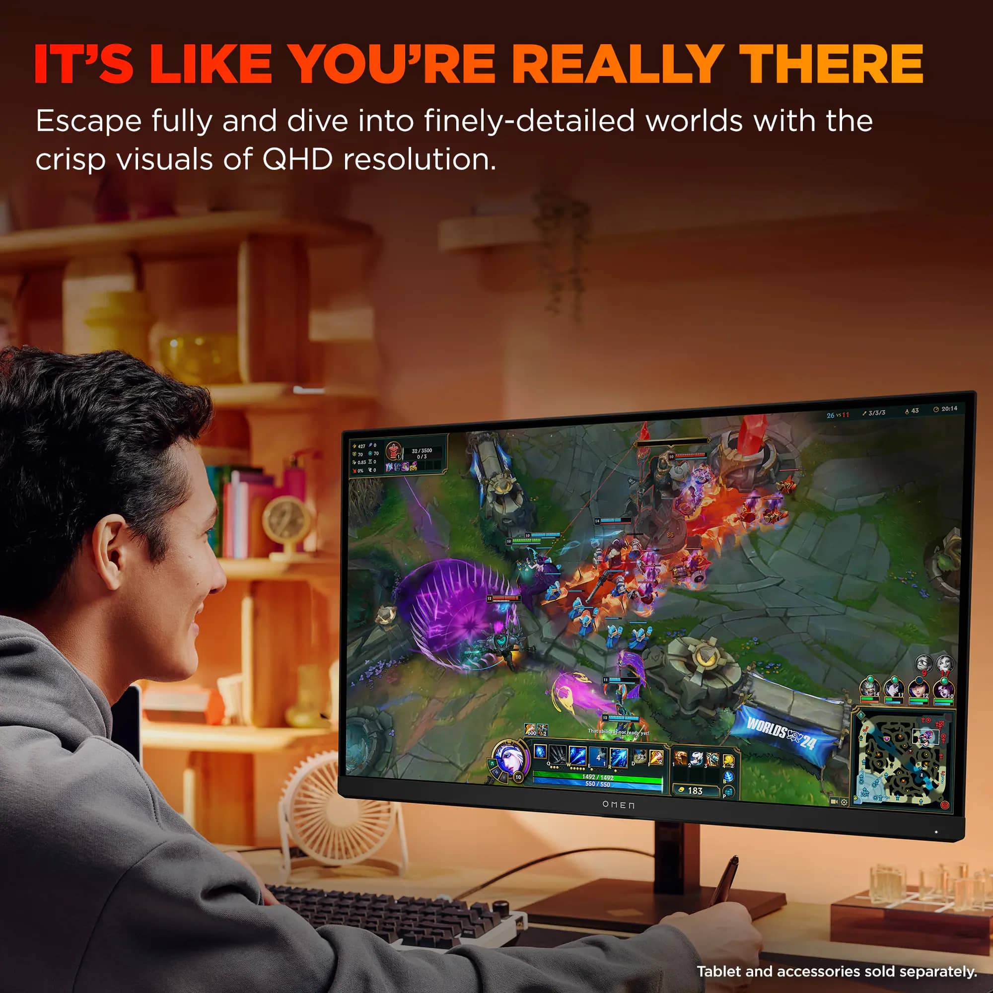 HP OMEN 27qs G2 Monitors New