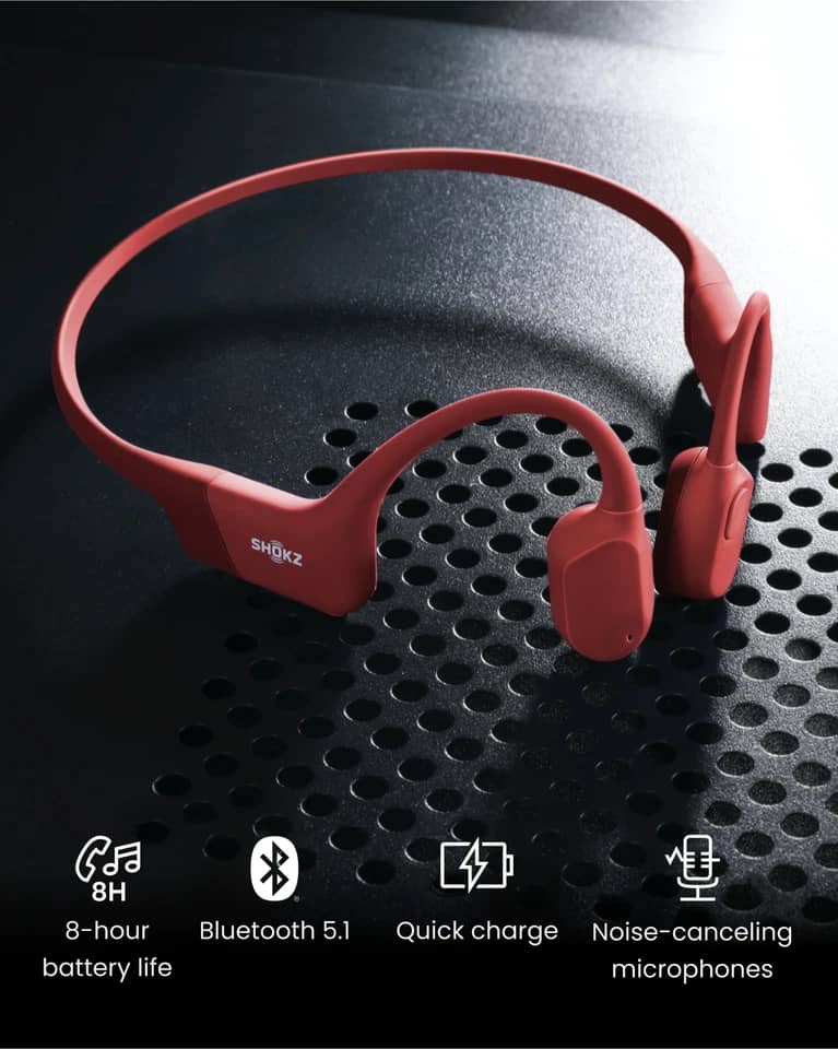 Shokz OpenRun Headphones & Earbuds Black New