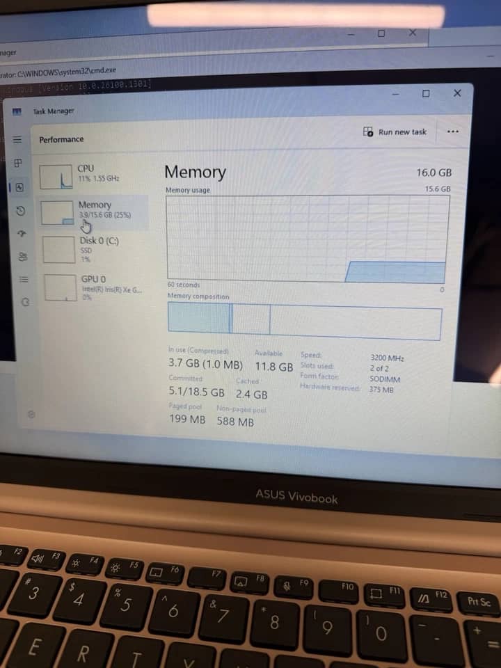 ASUS Vivobook F1504VA Computers 128GB 16GB New