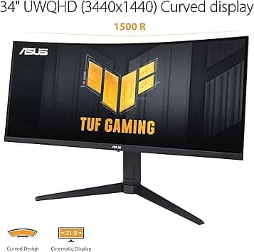 ASUS VG34VQEL1A Monitors New Black