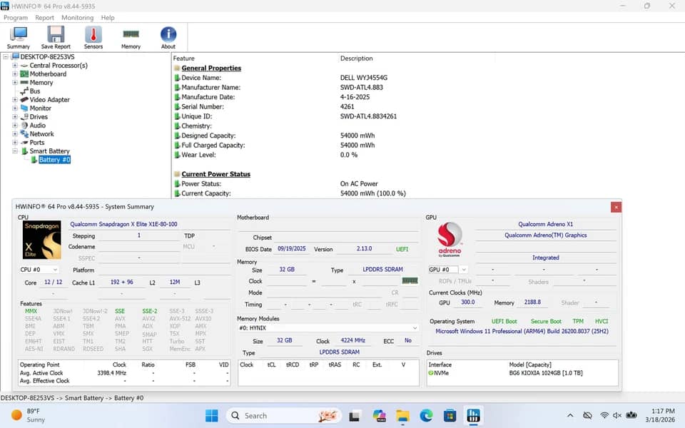 Dell Latitude 7455 Computers 1TB 32GB Used - Good