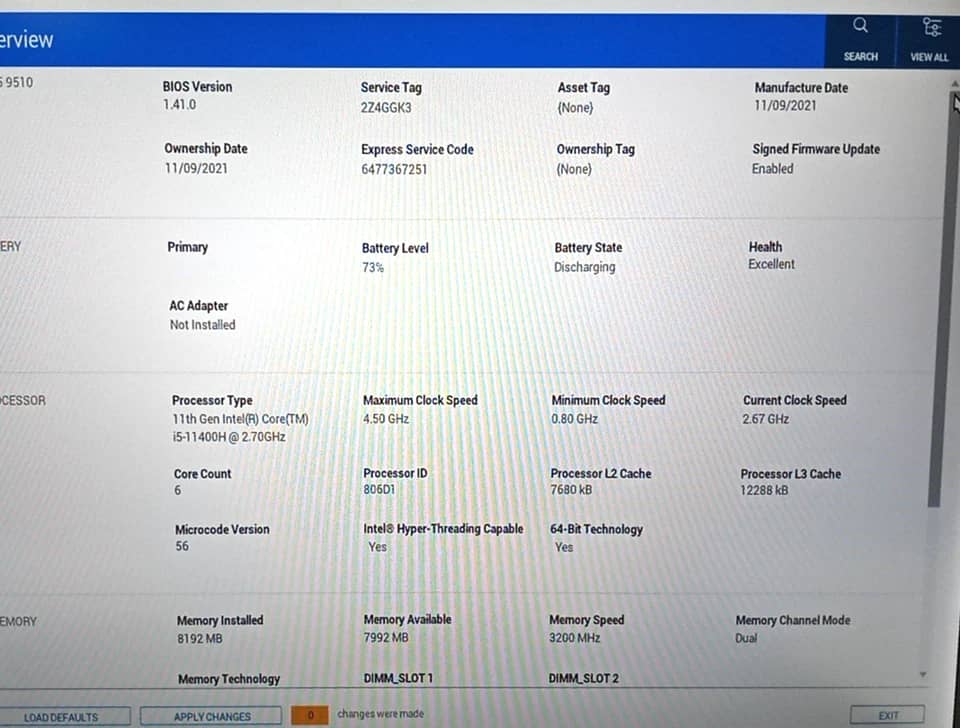 Dell Latitude 9510 Computers 256GB 16GB Refurbished - Excellent