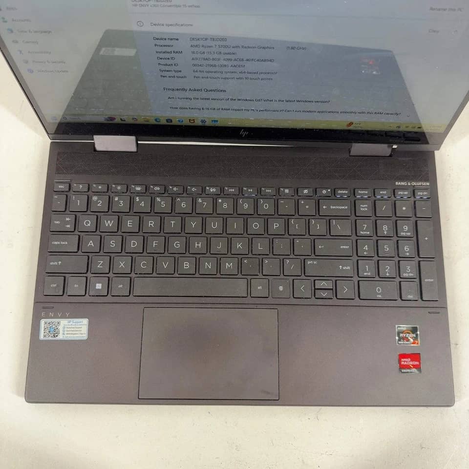 HP Envy x360 2-in-1 Computers New 512GB 8GB