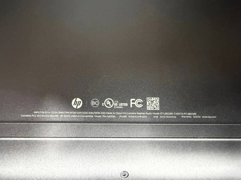 HP Envy 15 Computers 1TB 8GB Used - Like New