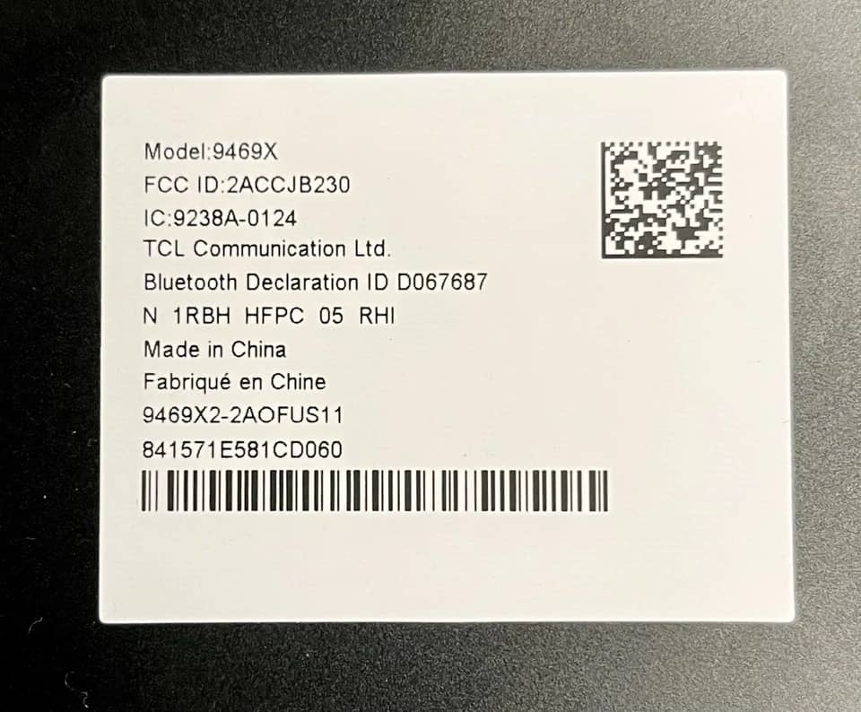 TCL NXTPAPER 11 Plus Tablets Black 256GB New