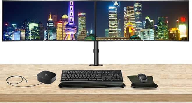 HP 738pu Monitors Silver New