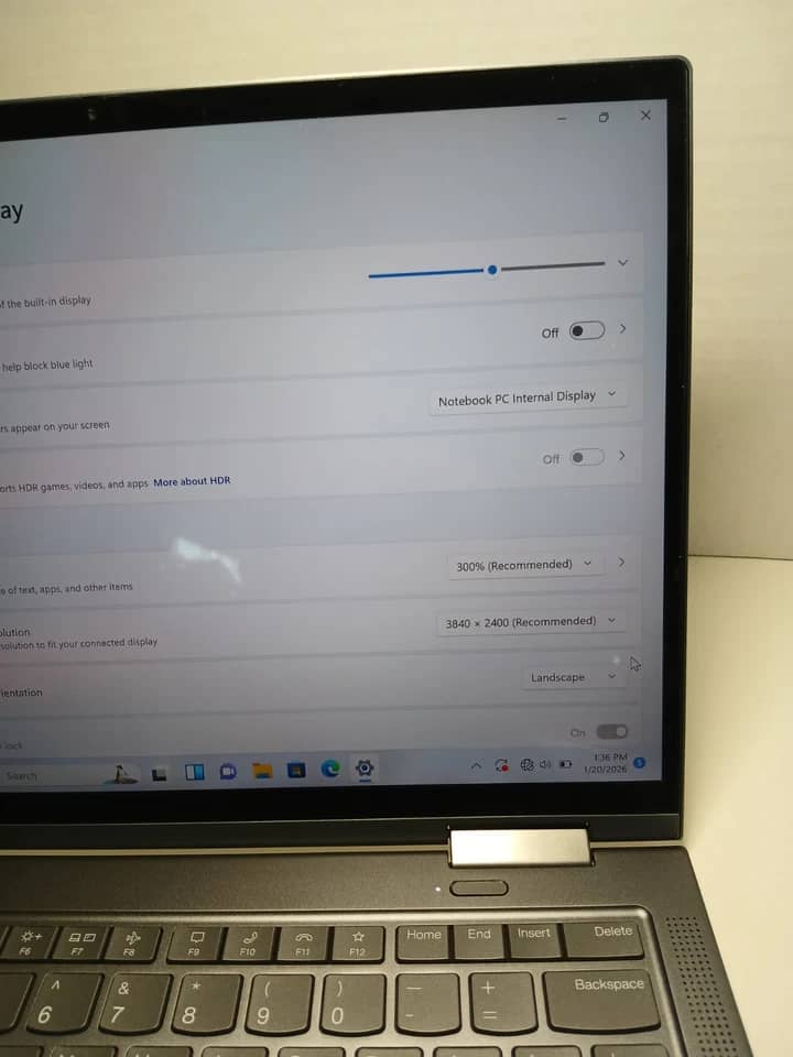 Lenovo ThinkPad X1 Yoga Gen 6 Computers 128GB 8GB Used - Good