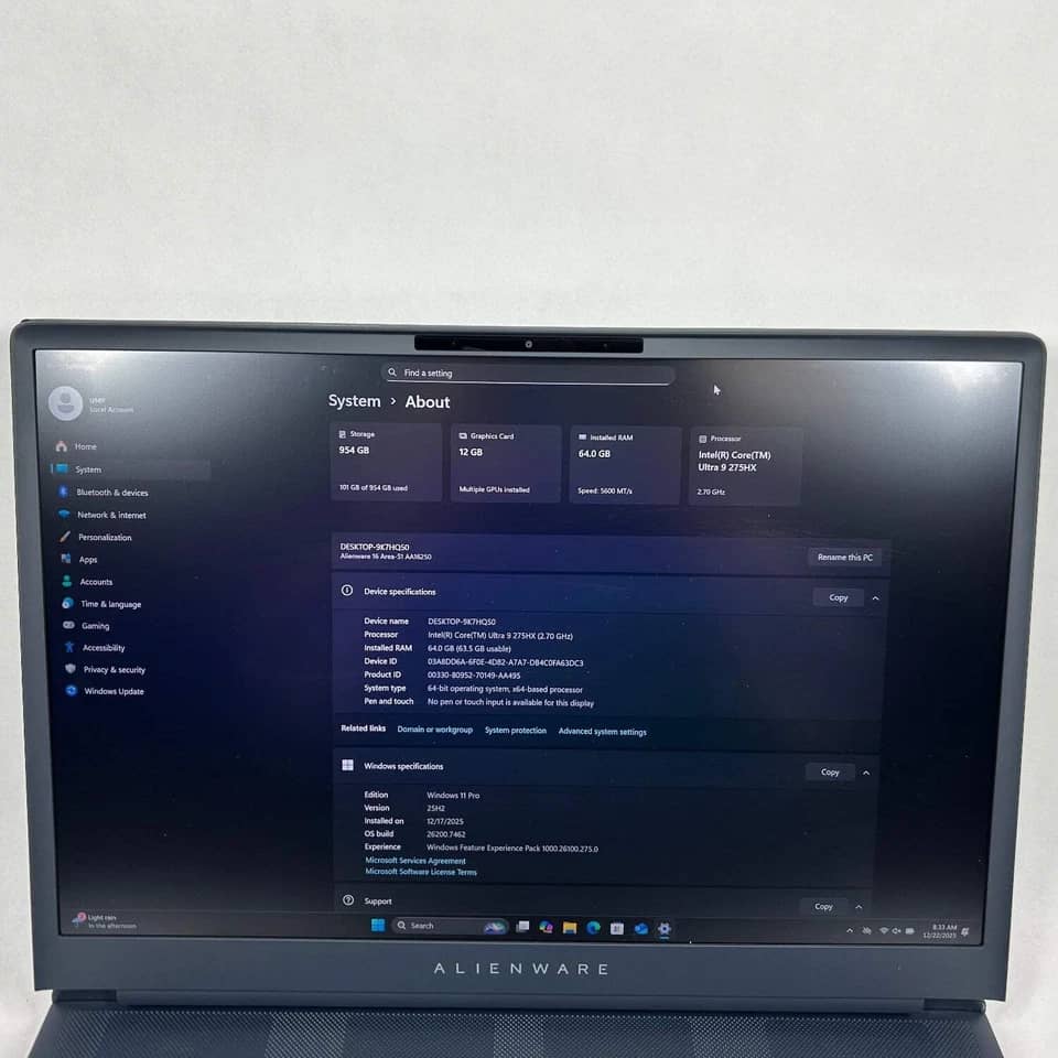 Dell Alienware 16 Area 51 Computers 32GB New