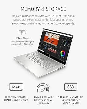 HP 17-cg1 Computers 1TB 12GB Used - Like New