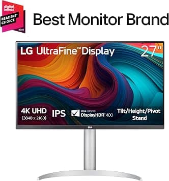 LG 27UP650K-W Monitors New