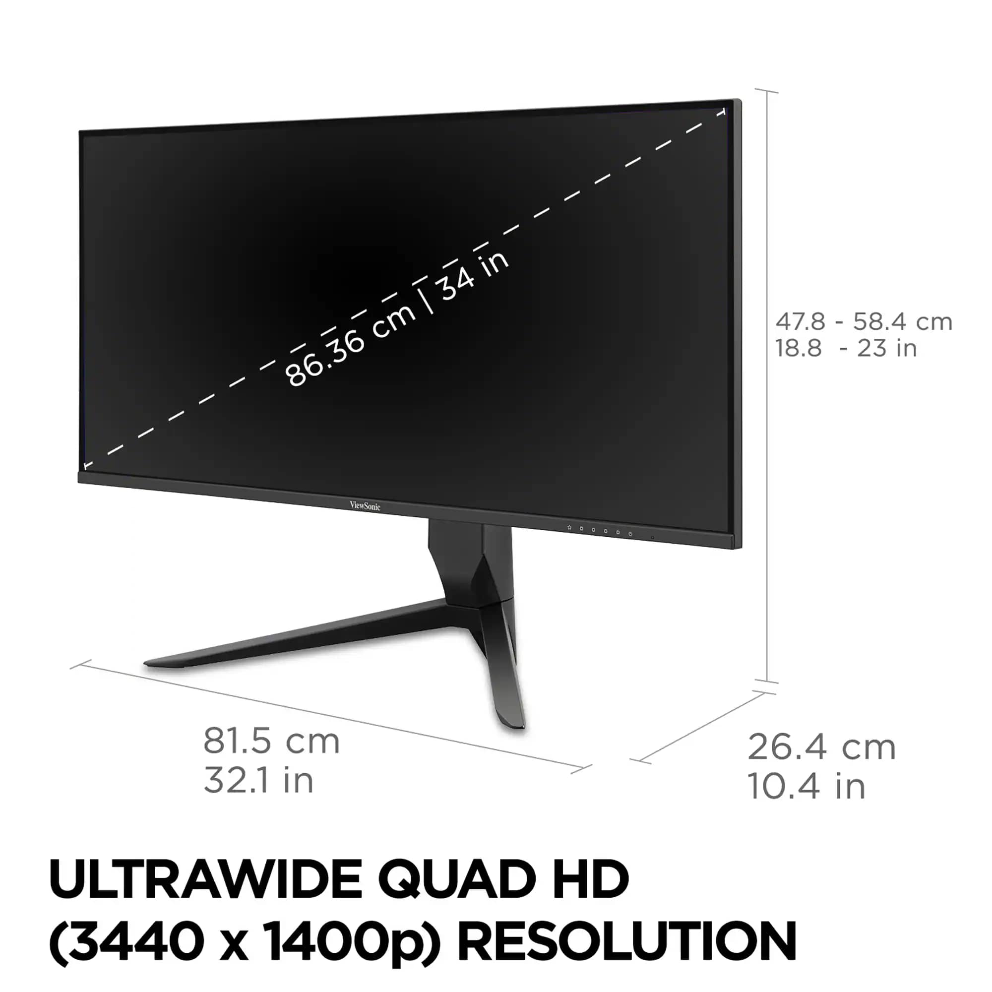 ViewSonic VX3418-2K Monitors New