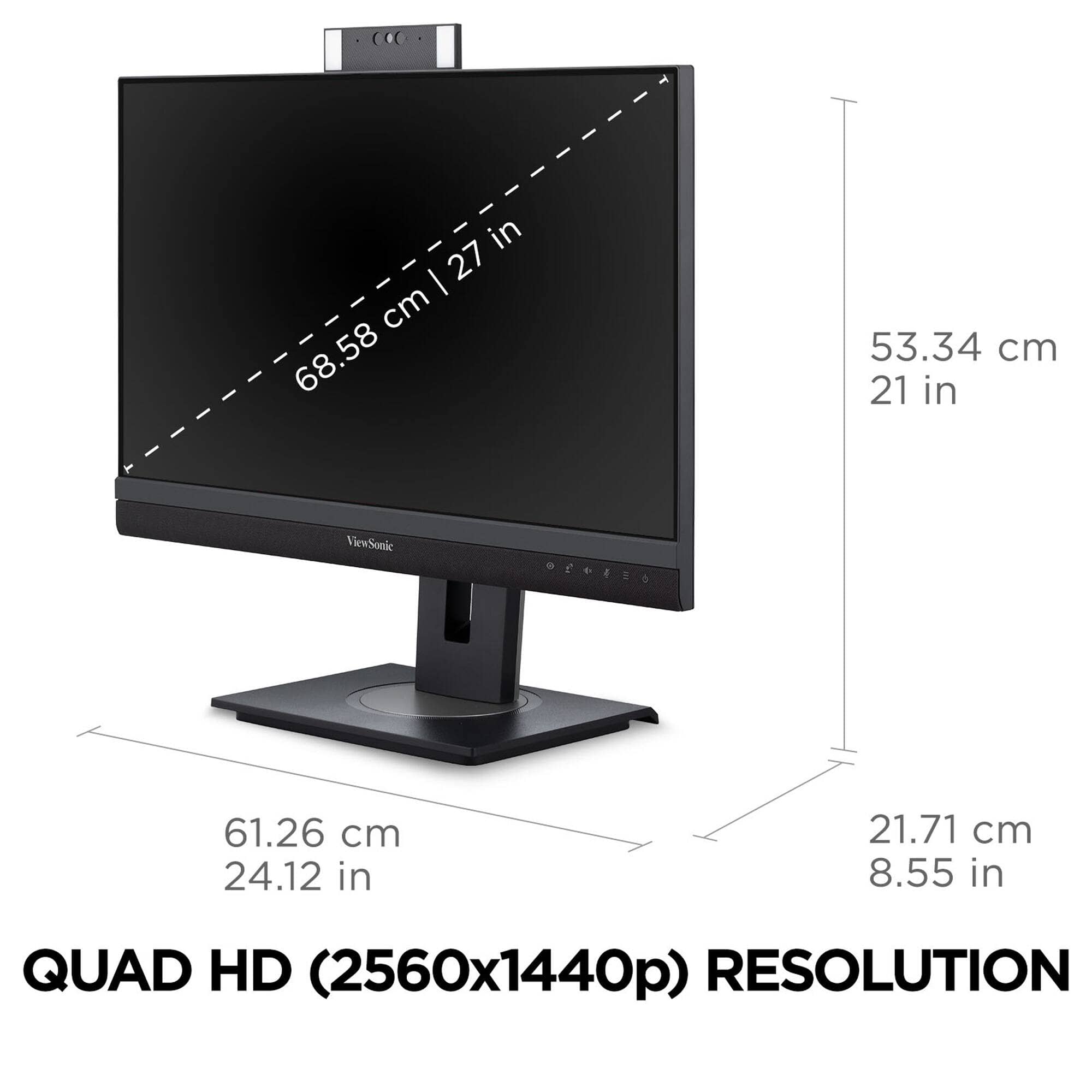 ViewSonic VG2757V-2K Monitors New