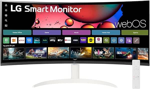 LG 34SR60QC-W Monitors New