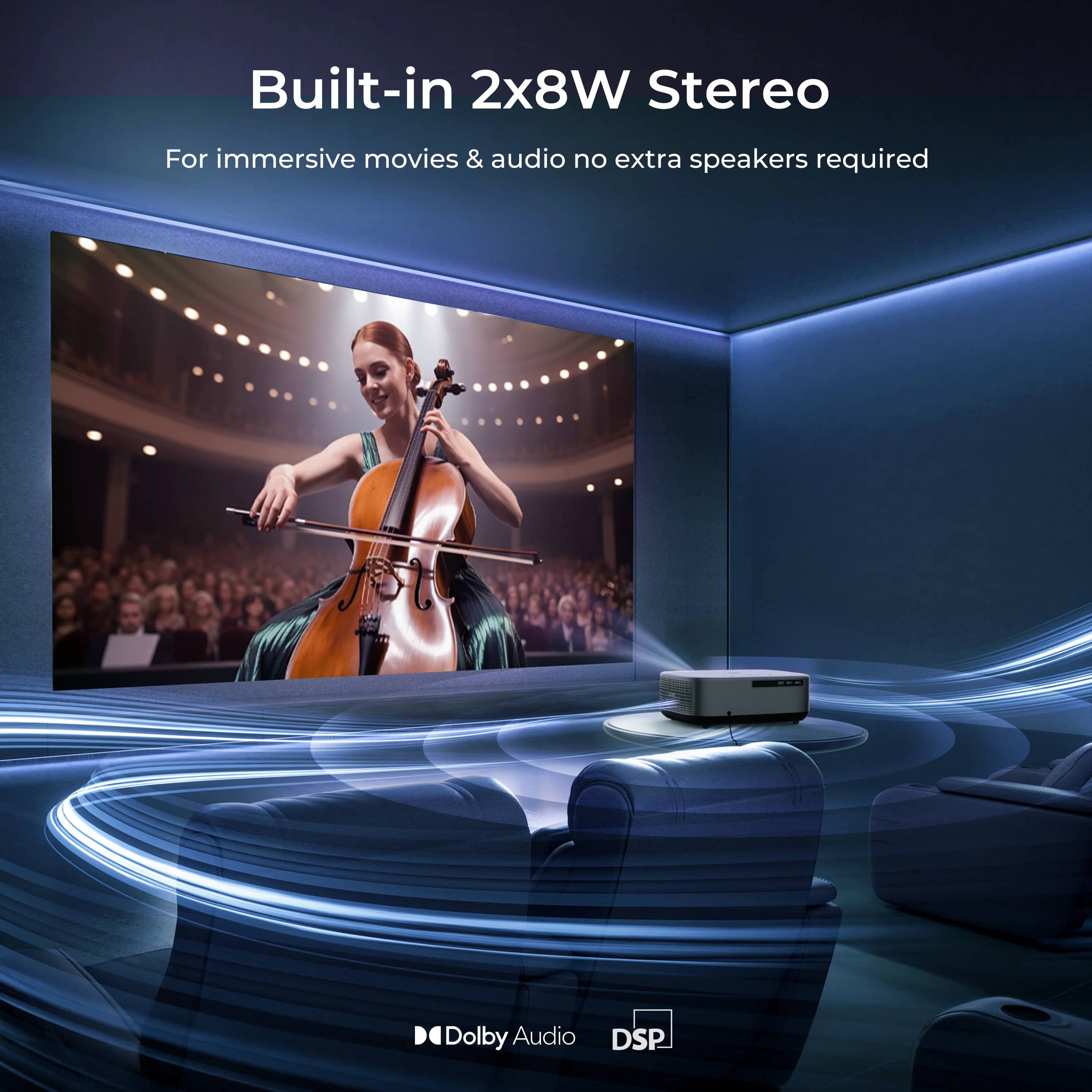 Vankyo V700 PRO Projectors New