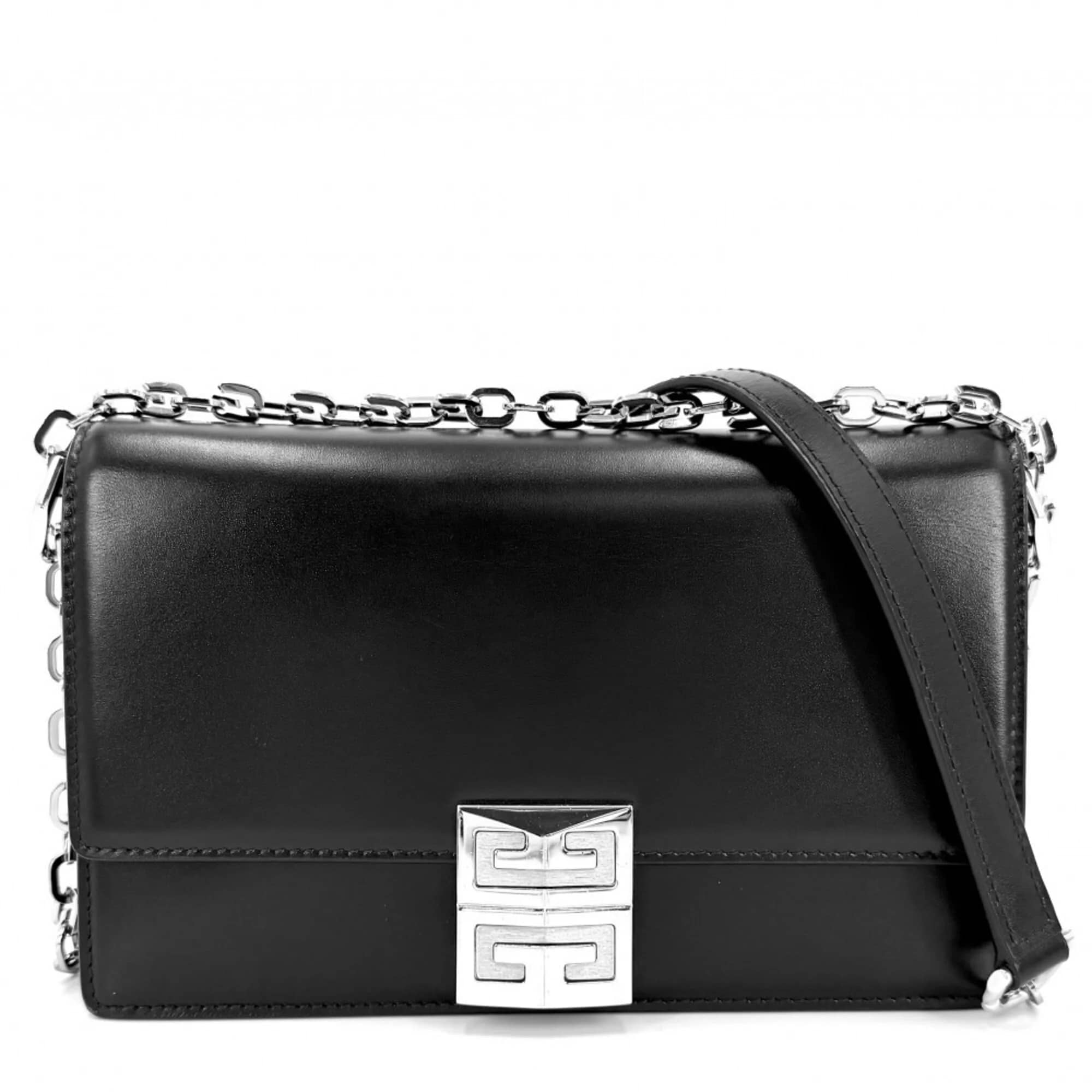 Givenchy 4G Women's bags Small Black Leather Used - Good