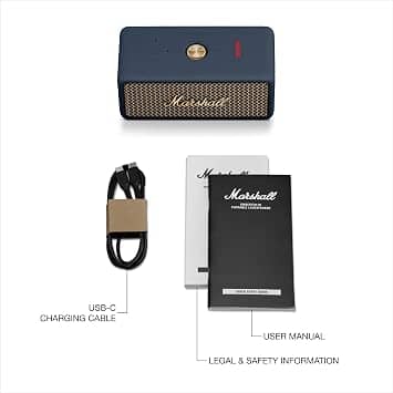 Marshall Emberton III Portable Bluetooth Speakers Green Refurbished - Excellent