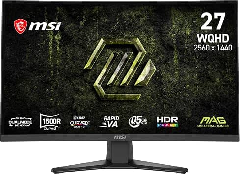 MSI MAG 275CQDF X24 Monitors New