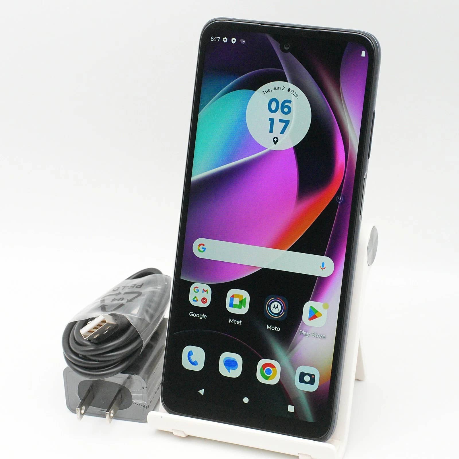 Motorola Moto G 5G (2022) Cell Phones Blue 64GB Unlocked New