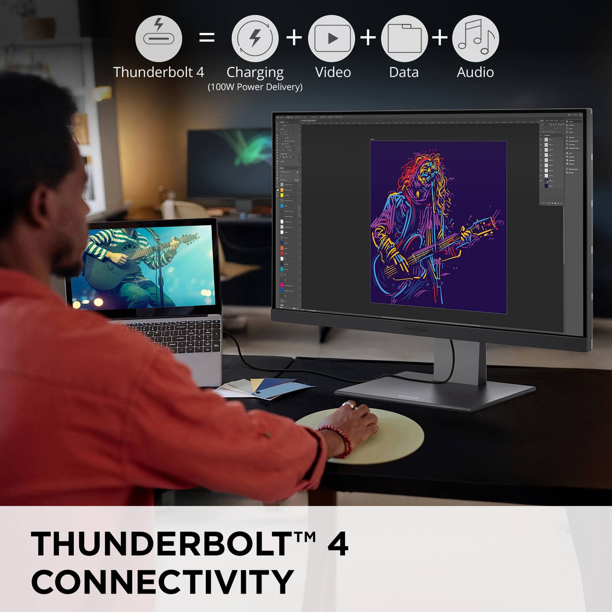 ViewSonic VP2788-5K Monitors New