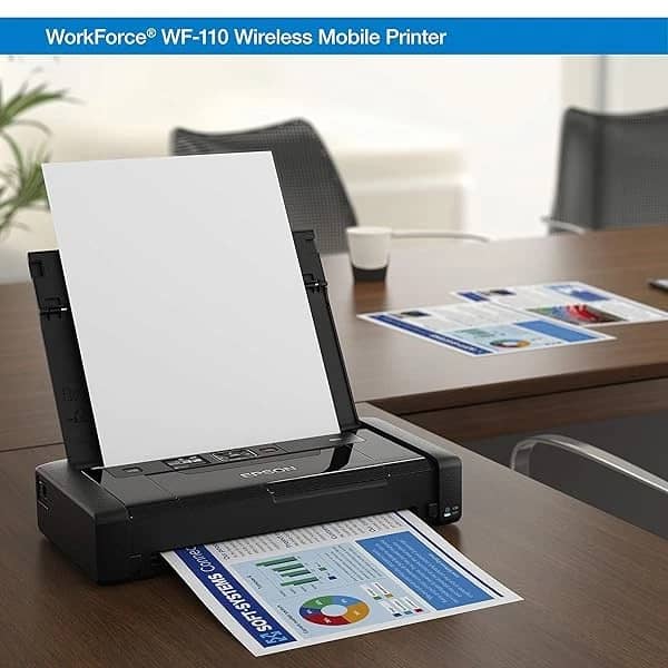 Epson Epson WorkForce WF-110 Printers Black Refurbished - Excellent