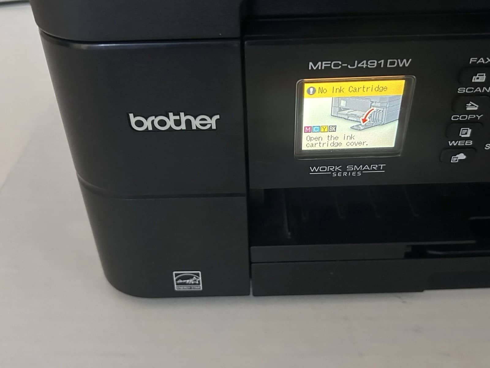 Brother MFCJ491DW Printers Black Open-Box Excellent