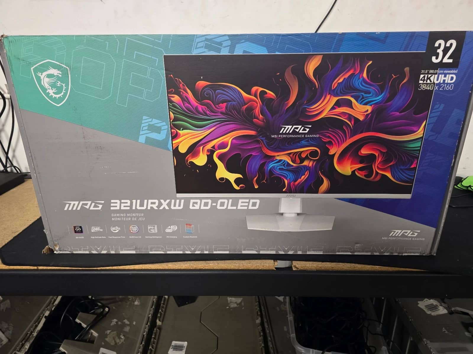 MSI MPG 321URXW QD-OLED Monitors New
