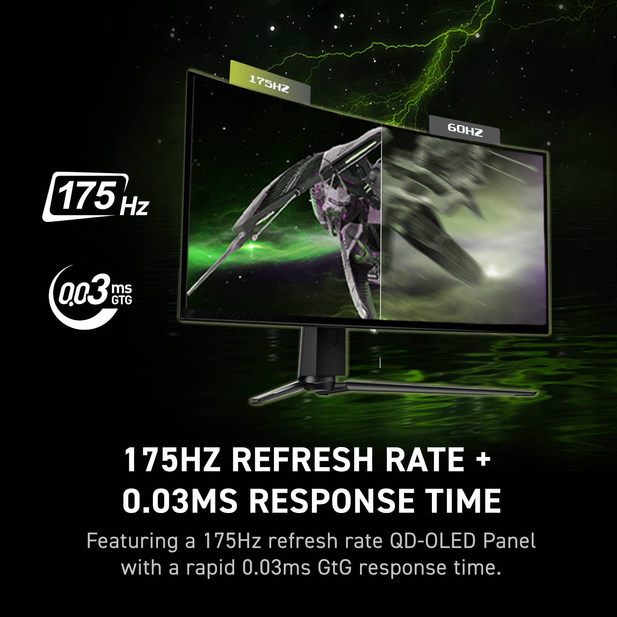 MSI MAG 341CQP QD-OLED Monitors New