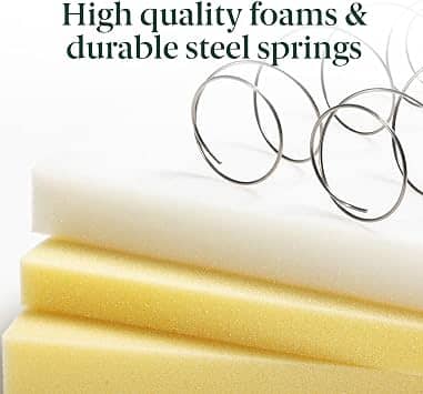 Zinus Foam and Spring Mattress Mattresses New Twin 6"