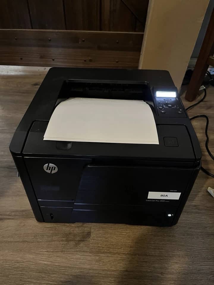 HP LaserJet Pro 400 Printers Black Refurbished - Excellent