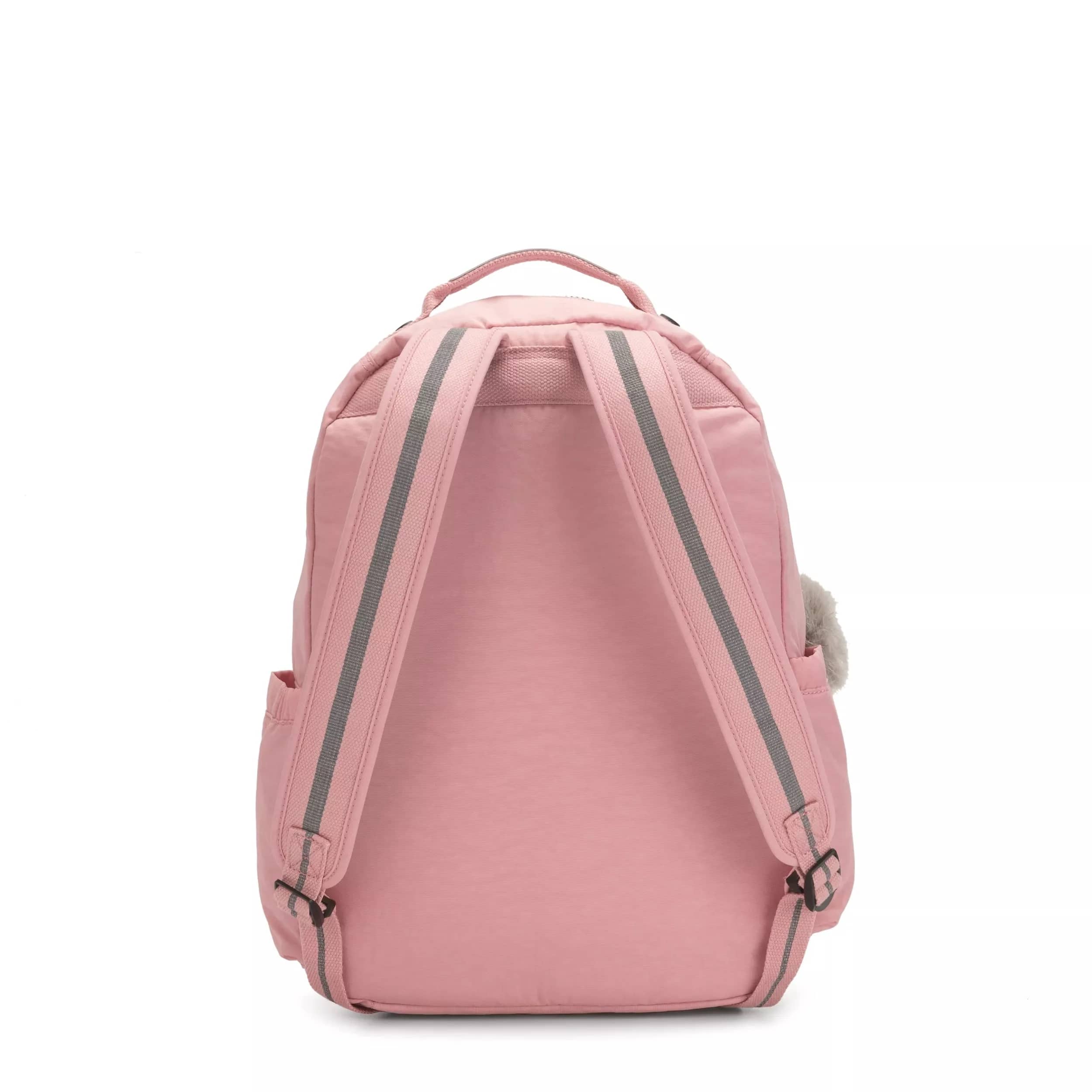 Kipling Seoul Backpack Women's bags Black Large New Nylon