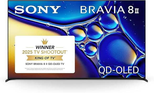 Sony BRAVIA 8 II K-XR80M2 TVs 55 inch New