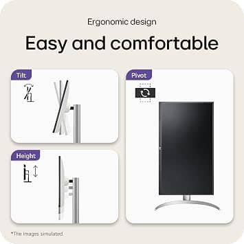 LG 27UP850K-W Monitors New