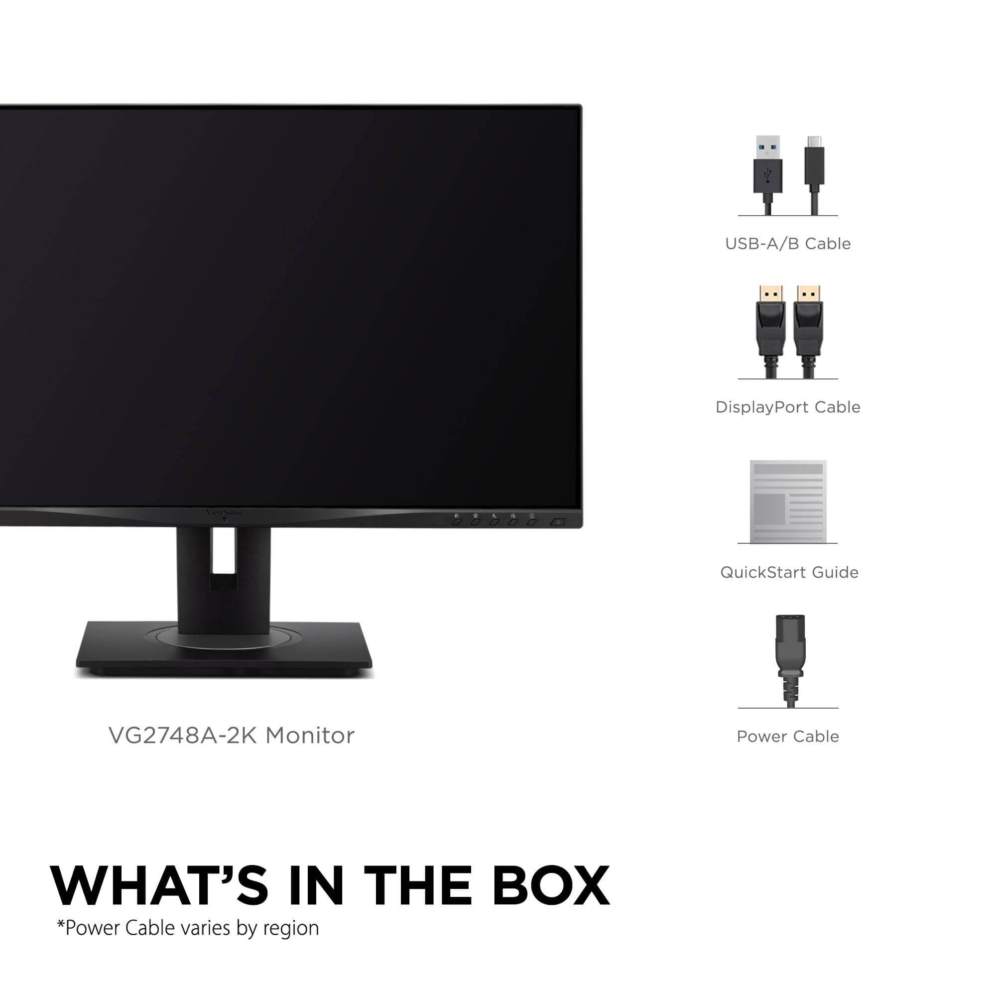 ViewSonic VG2748A-2K Monitors New