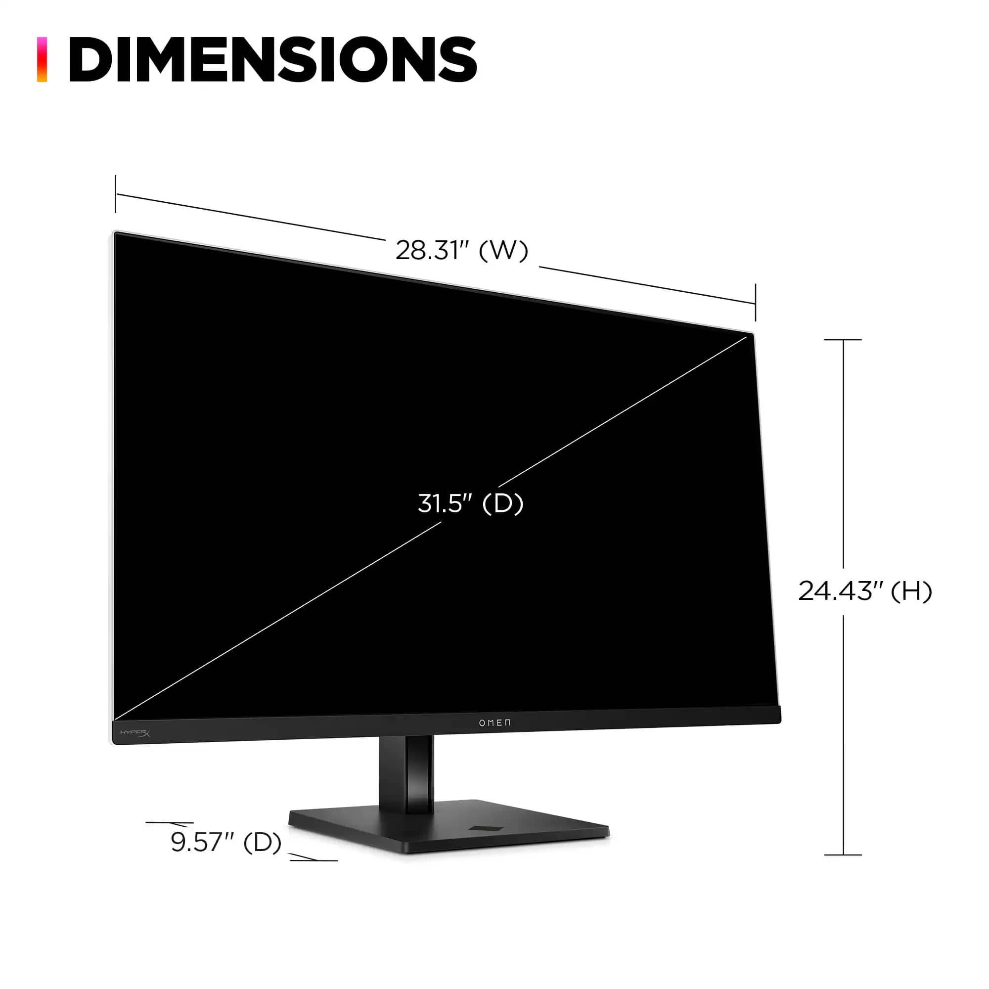 HP OMEN OMEN Transcend 32 Monitors New