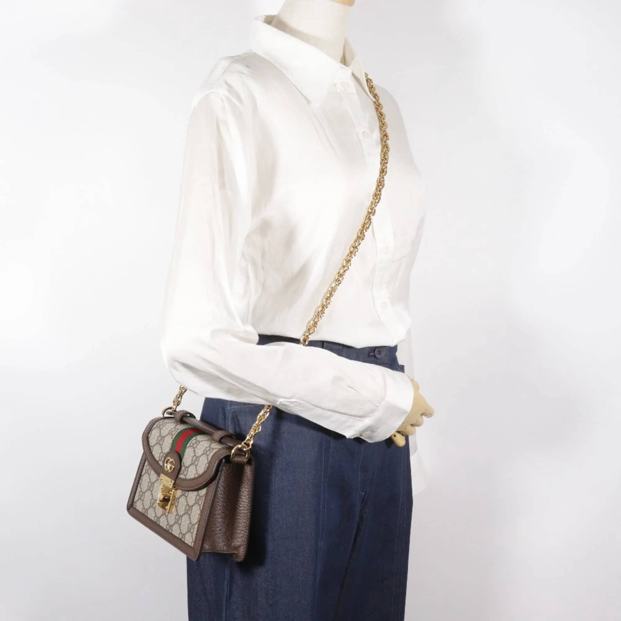 Gucci Ophidia Women's bags Medium Tote Beige Unspecified New
