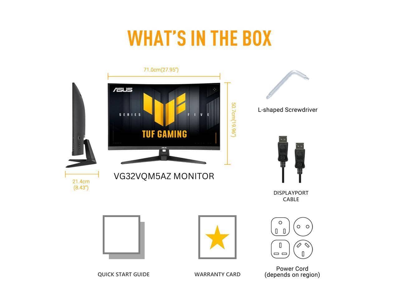 ASUS VG32VQM5AZ Monitors New