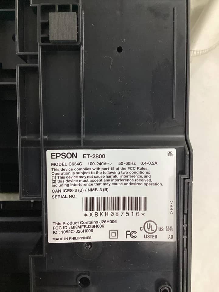 Epson Epson EcoTank ET-2800 Printers White New