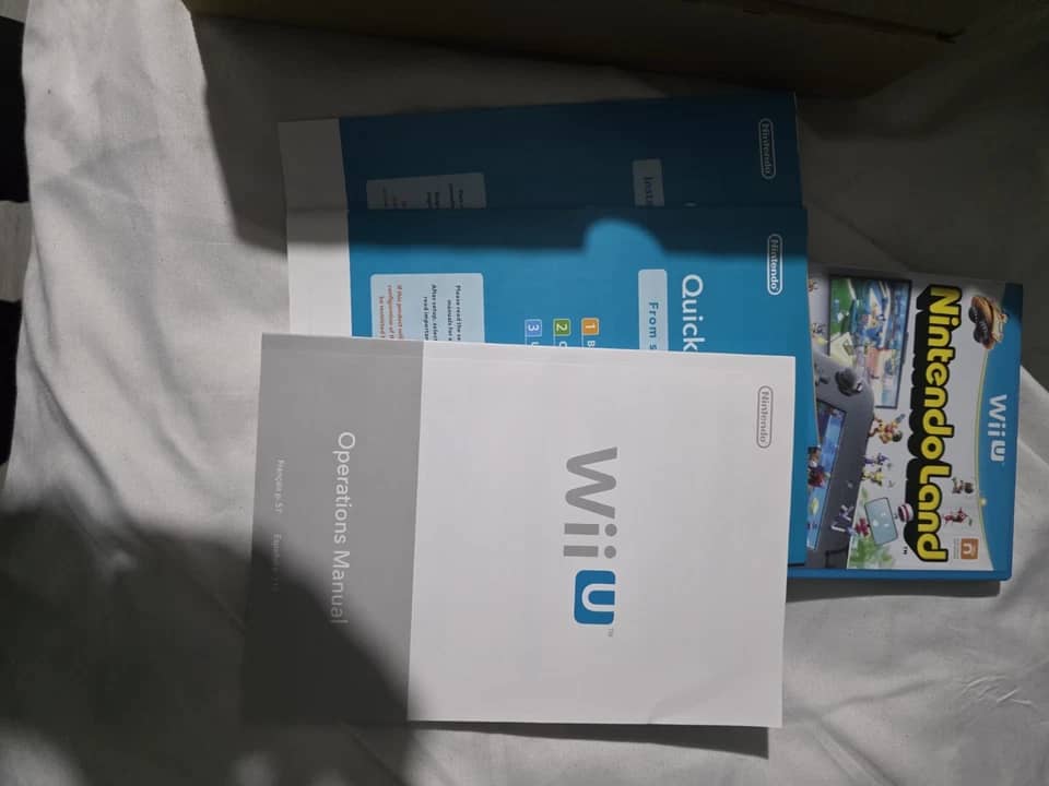 Nintendo Wii U Console Deluxe Video Game Consoles Nintendo Land Bundle Open-Box Excellent