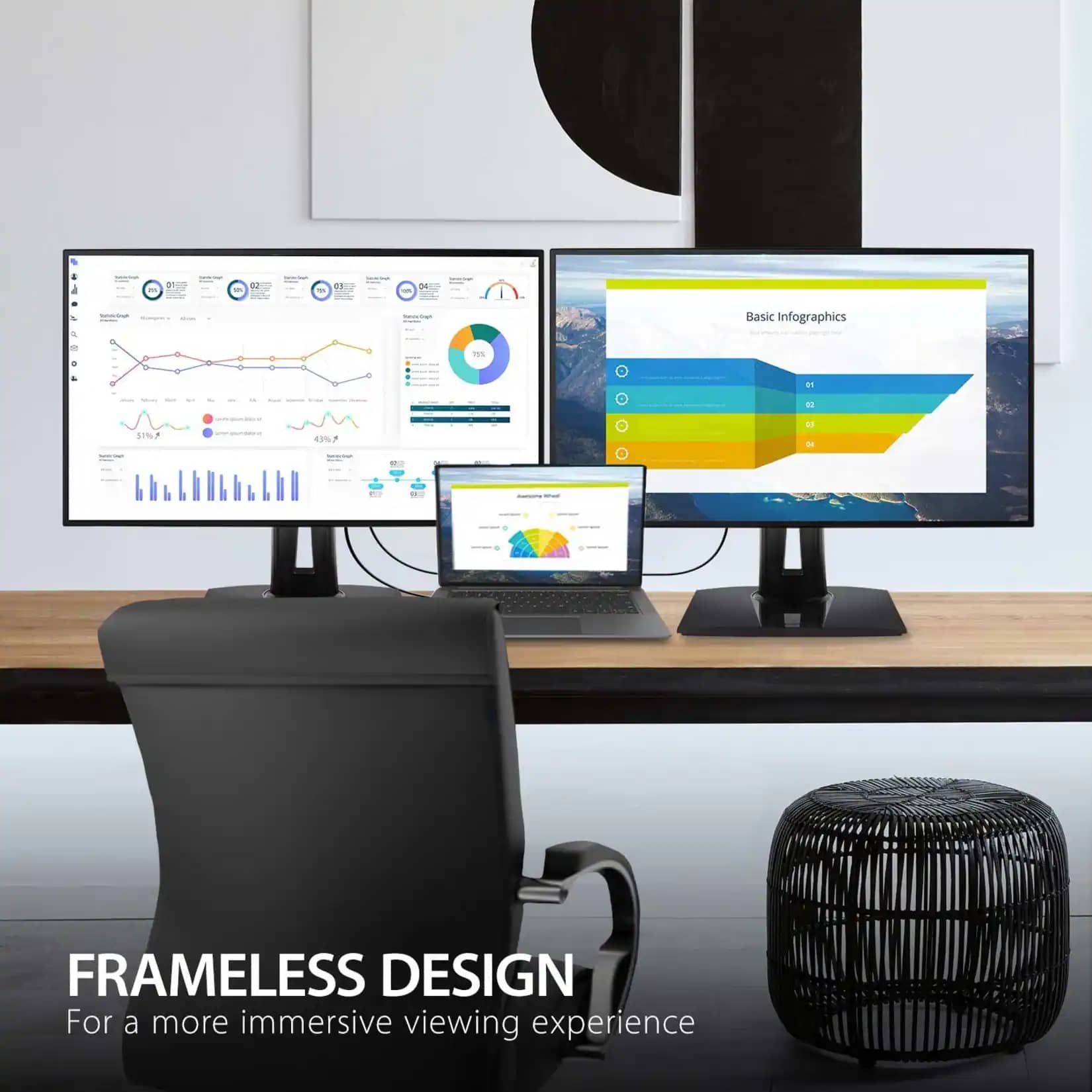 ViewSonic VP2768A-4K Monitors Refurbished - Premium